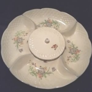 Vintage mixed nuts fruit sauce serving tray- Japan